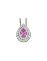 Collier Gemoro Femme in Or blanc Zaffiro PC212B.ROSA